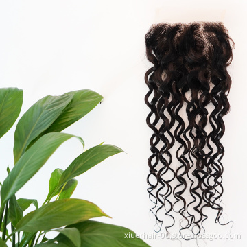 Cuticle Aligned Hair Natural Wave Top Quality Invisible Thin For Black Women hd Transparent Swiss Lace Closure 4x4